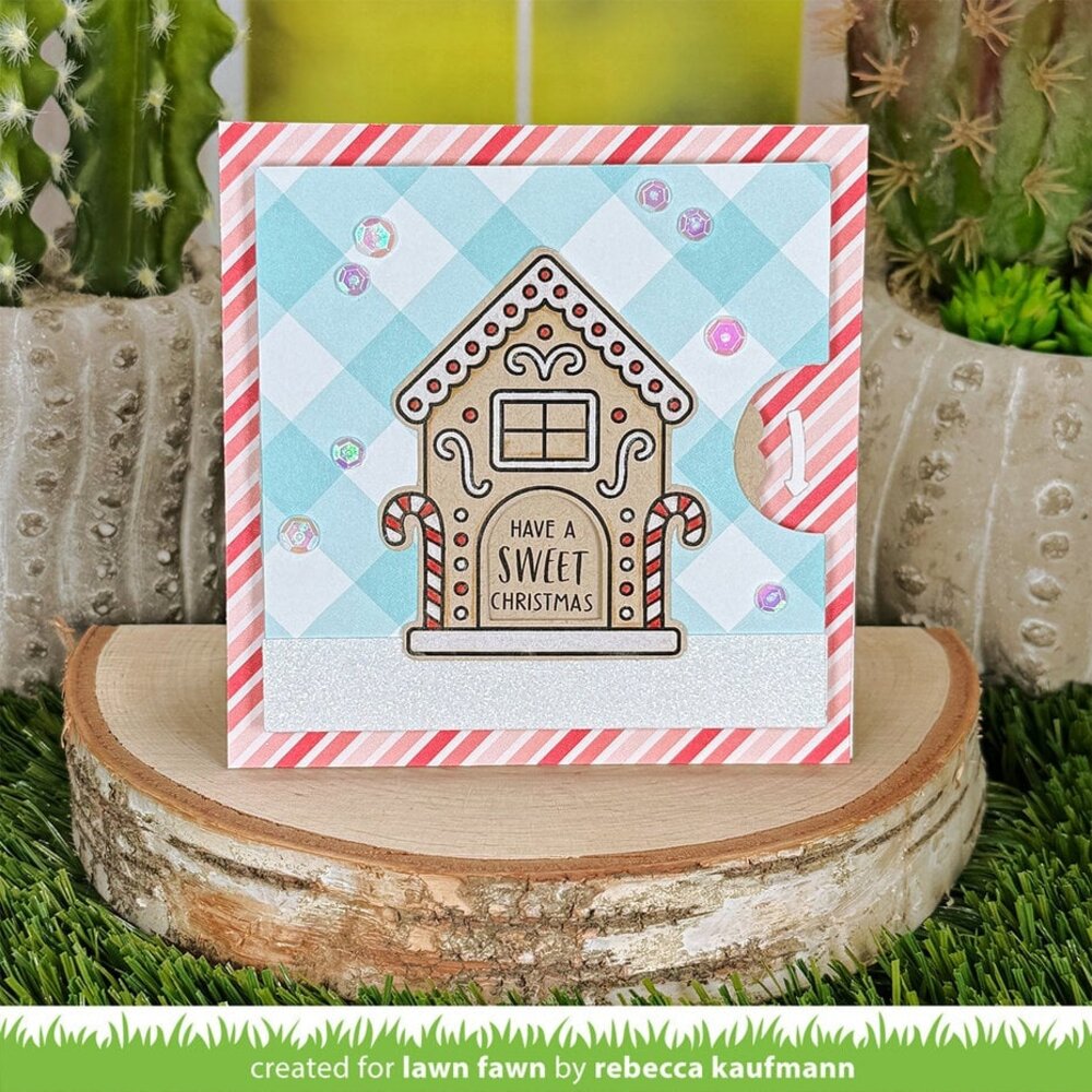 Lawn Fawn Gingerbread House Clear Stamps (LF4256) Lawn Fawn Gingerbread House Clear Stamps (LF4256)