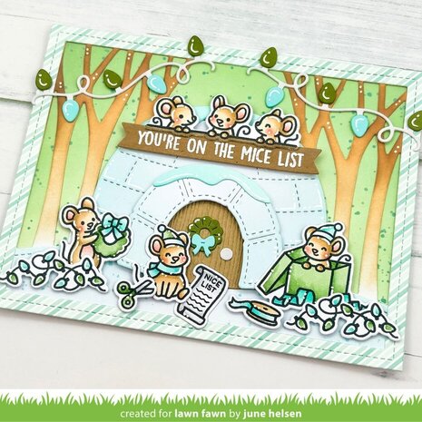 Lawn Fawn A Mice Christmas Clear Stamps (LF4265) Lawn Fawn A Mice Christmas Clear Stamps (LF4265)