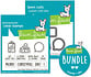 Cozy Dogs Christmas Add-On Stamp & Die DUO (LF4254)