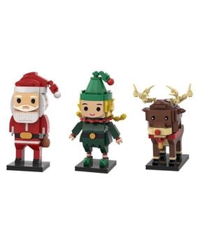Sintbricks Bouw Je Eigen Kerstman, Kerstelf en Rudolph (26605)