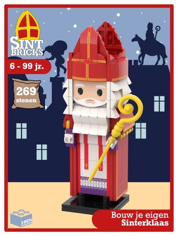 Sintbricks Bouw Je Eigen Sinterklaas (25101)
