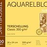 Schut Terschelling Aquarelbloc Classic 18x24cm 300gr/m2 (SCH21045) Schut Terschelling Aquarelbloc Classic 18x24cm 300gr/m2 (SCH21045)