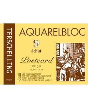 Schut Terschelling Aquarelbloc Classic Postcard 10,5x14,8cm 300gr/m2 (SCH21018)