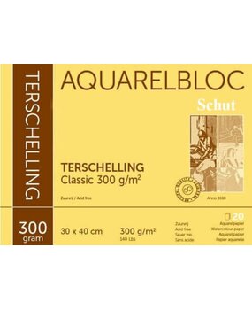 Schut Terschelling Aquarelbloc Classic 30x40cm 300gr/m2 (SCH21047)