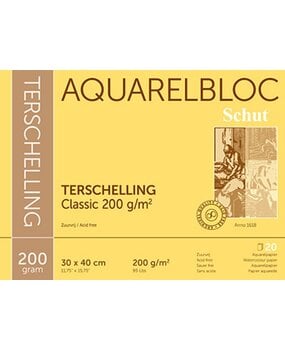 Schut Terschelling Aquarelbloc Classic 30x40cm 200gr/m2 (SCH21026)