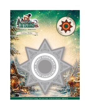 Berrie's Beauties Good Old Christmas Dies Christmas Wishes (BBD10133)