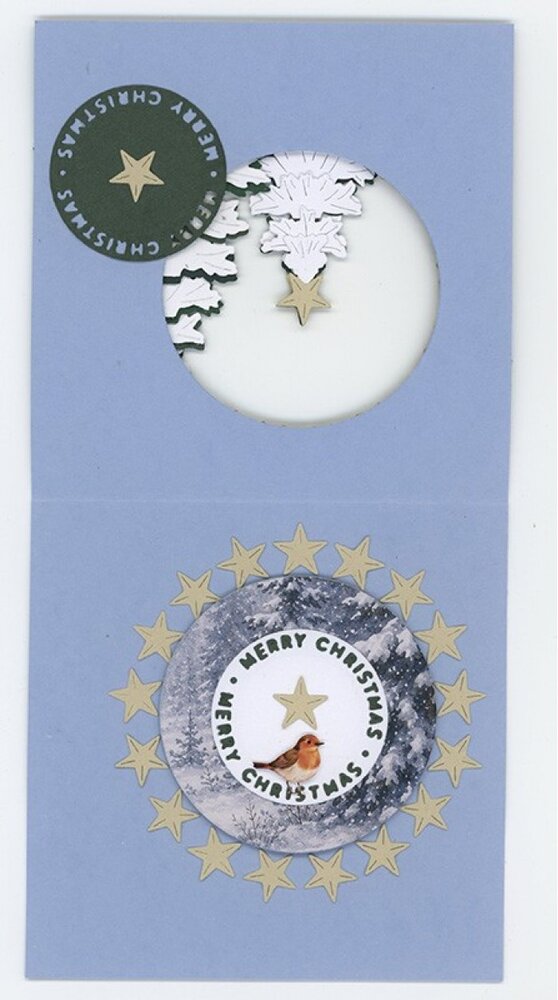 Berrie's Beauties Good Old Christmas Dies Christmas Wishes (BBD10133)