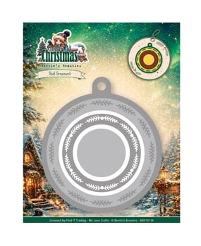 Berrie's Beauties Good Old Christmas Dies Noel Ornament (BBD10134) Berrie's Beauties Good Old Christmas Dies Noel Ornament (BBD10134)