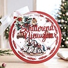 Berrie's Beauties Good Old Christmas Dies Noel Ornament (BBD10134) Berrie's Beauties Good Old Christmas Dies Noel Ornament (BBD10134)
