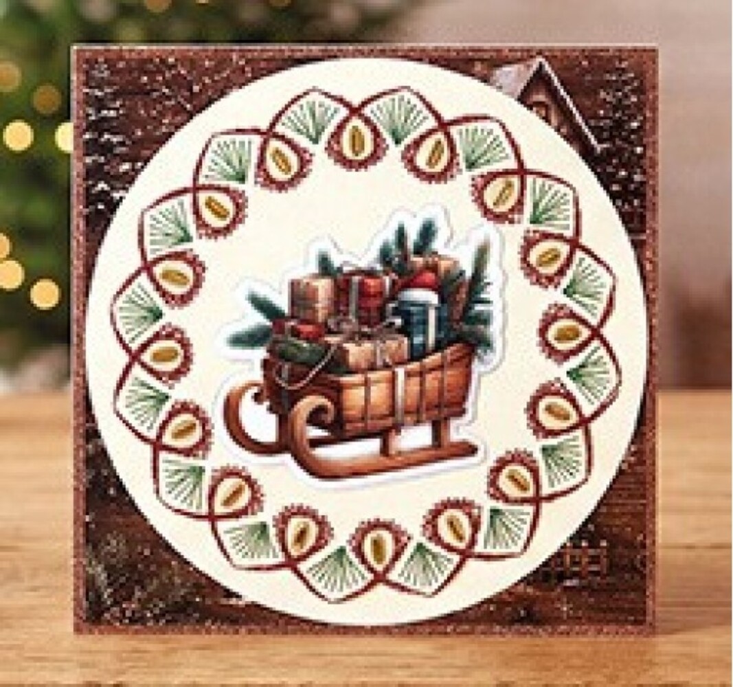 Berrie's Beauties Good Old Christmas 3D Push Out Variety (SB11163) Berrie's Beauties Good Old Christmas 3D Push Out Variety (SB11163)