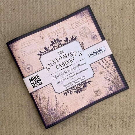 IndigoBlu The Anatomist's Cabinet 8x8 Inch Paper Book (IND1584) IndigoBlu The Anatomist's Cabinet 8x8 Inch Paper Book (IND1584)
