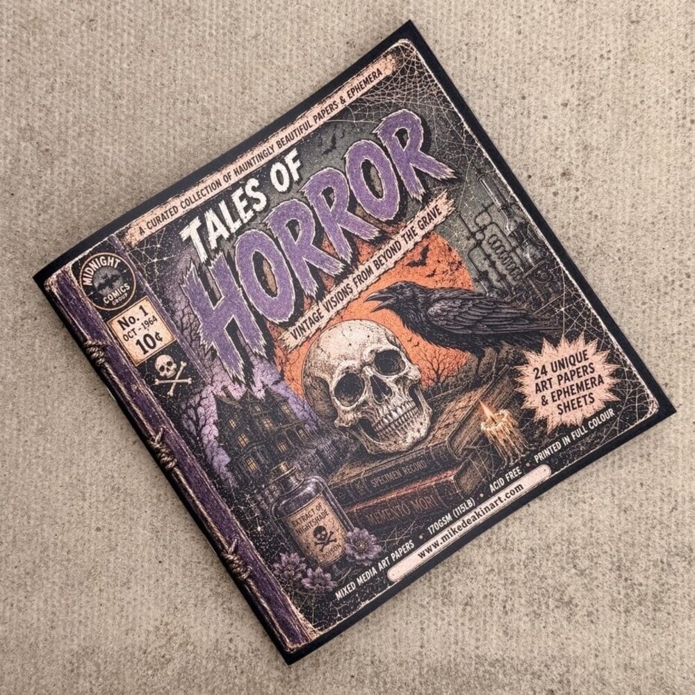 IndigoBlu Tales of Horror 8x8 Inch Paper Book (IND1586) IndigoBlu Tales of Horror 8x8 Inch Paper Book (IND1586)
