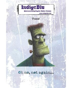 IndigoBlu Frank A6 Rubber Stamp (IND1588) IndigoBlu Frank A6 Rubber Stamp (IND1588)