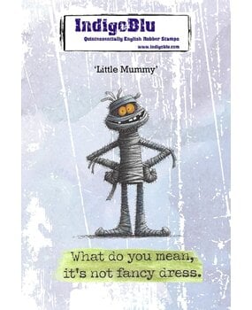 IndigoBlu Little Mummy A6 Rubber Stamp (IND1591) IndigoBlu Little Mummy A6 Rubber Stamp (IND1591)