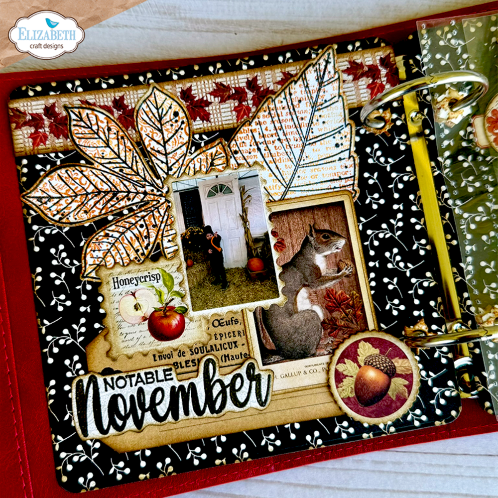 Elizabeth Craft Designs Comfy Cozy Stamp & Dies Seasonal Words & Leaves (CSD465) Elizabeth Craft Designs Comfy Cozy Stamp & Dies Seasonal Words & Leaves (CSD465)