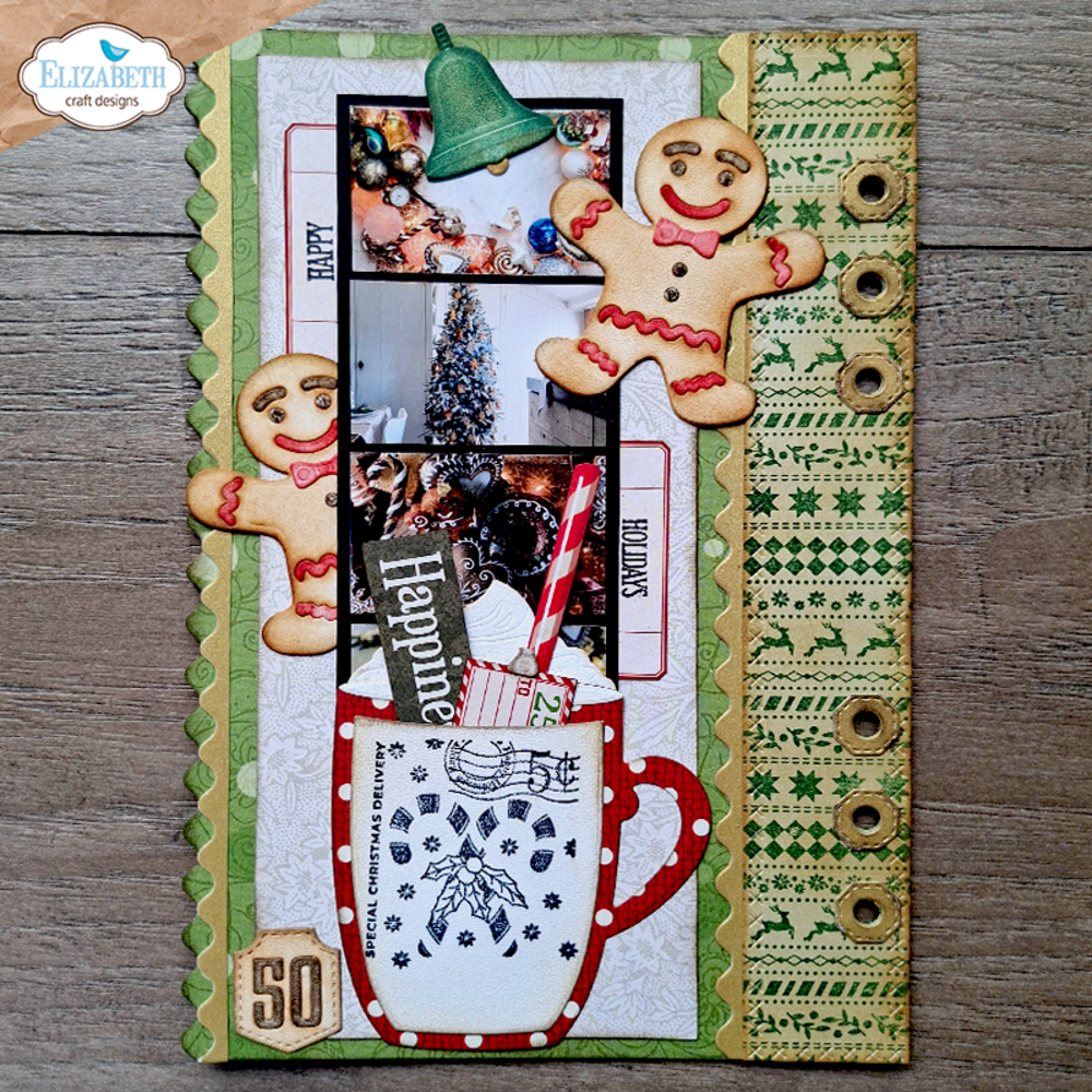 Elizabeth Craft Designs Comfy Cozy A5 Clear Stamps Seasonal Postage (CS466) Elizabeth Craft Designs Comfy Cozy A5 Clear Stamps Seasonal Postage (CS466)