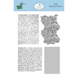 Elizabeth Craft Designs Comfy Cozy A5 Clear Stamps Seasonal Textures (CS467)