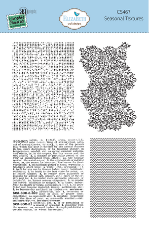 Elizabeth Craft Designs Comfy Cozy A5 Clear Stamps Seasonal Textures (CS467) Elizabeth Craft Designs Comfy Cozy A5 Clear Stamps Seasonal Textures (CS467)