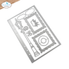 Elizabeth Craft Designs Comfy Cozy Dies Wavy Page & Lamppost (2390) Elizabeth Craft Designs Comfy Cozy Dies Wavy Page & Lamppost (2390)