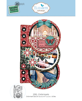 Elizabeth Craft Designs Comfy Cozy Dies Circle Inserts (2392) Elizabeth Craft Designs Comfy Cozy Dies Circle Inserts (2392)