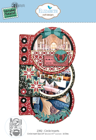 Elizabeth Craft Designs Comfy Cozy Dies Circle Inserts (2392) Elizabeth Craft Designs Comfy Cozy Dies Circle Inserts (2392)