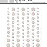 Simple and Basic Glitter Enamel Dots Beige (77pcs) (SBA108)