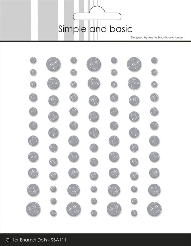 Simple and Basic Glitter Enamel Dots Concrete (77pcs) (SBA111) Simple and Basic Glitter Enamel Dots Concrete (77pcs) (SBA111)