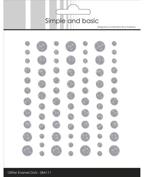 Simple and Basic Glitter Enamel Dots Concrete (77pcs) (SBA111) Simple and Basic Glitter Enamel Dots Concrete (77pcs) (SBA111)