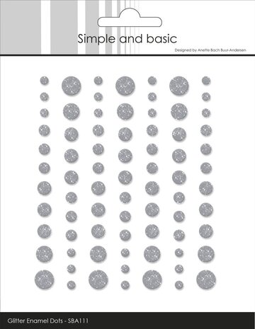 Simple and Basic Glitter Enamel Dots Concrete (77pcs) (SBA111) Simple and Basic Glitter Enamel Dots Concrete (77pcs) (SBA111)