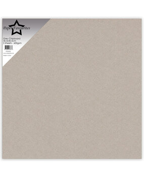 Paper Favourites Grey Chipboard 12x12 Inch 600g (5pcs) (PFSS922) Paper Favourites Grey Chipboard 12x12 Inch 600g (5pcs) (PFSS922)
