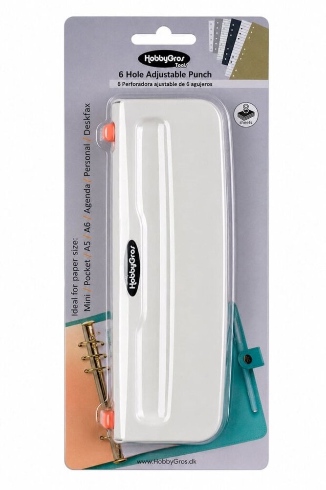 HobbyGros 6 Hole Punch (HGT049) HobbyGros 6 Hole Punch (HGT049)