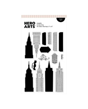 Hero Arts PRE-ORDER Parade Day Stamp Set In the City (CM870)