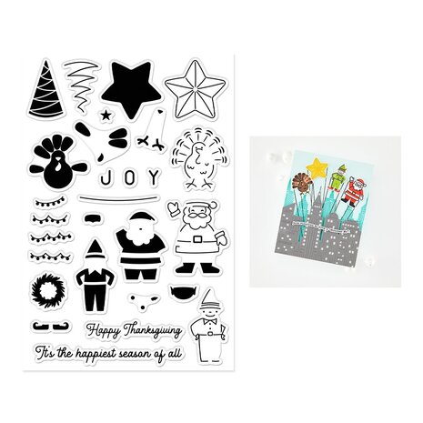 Hero Arts PRE-ORDER Parade Day Stamp Set On Parade (CM871) Hero Arts PRE-ORDER Parade Day Stamp Set On Parade (CM871)