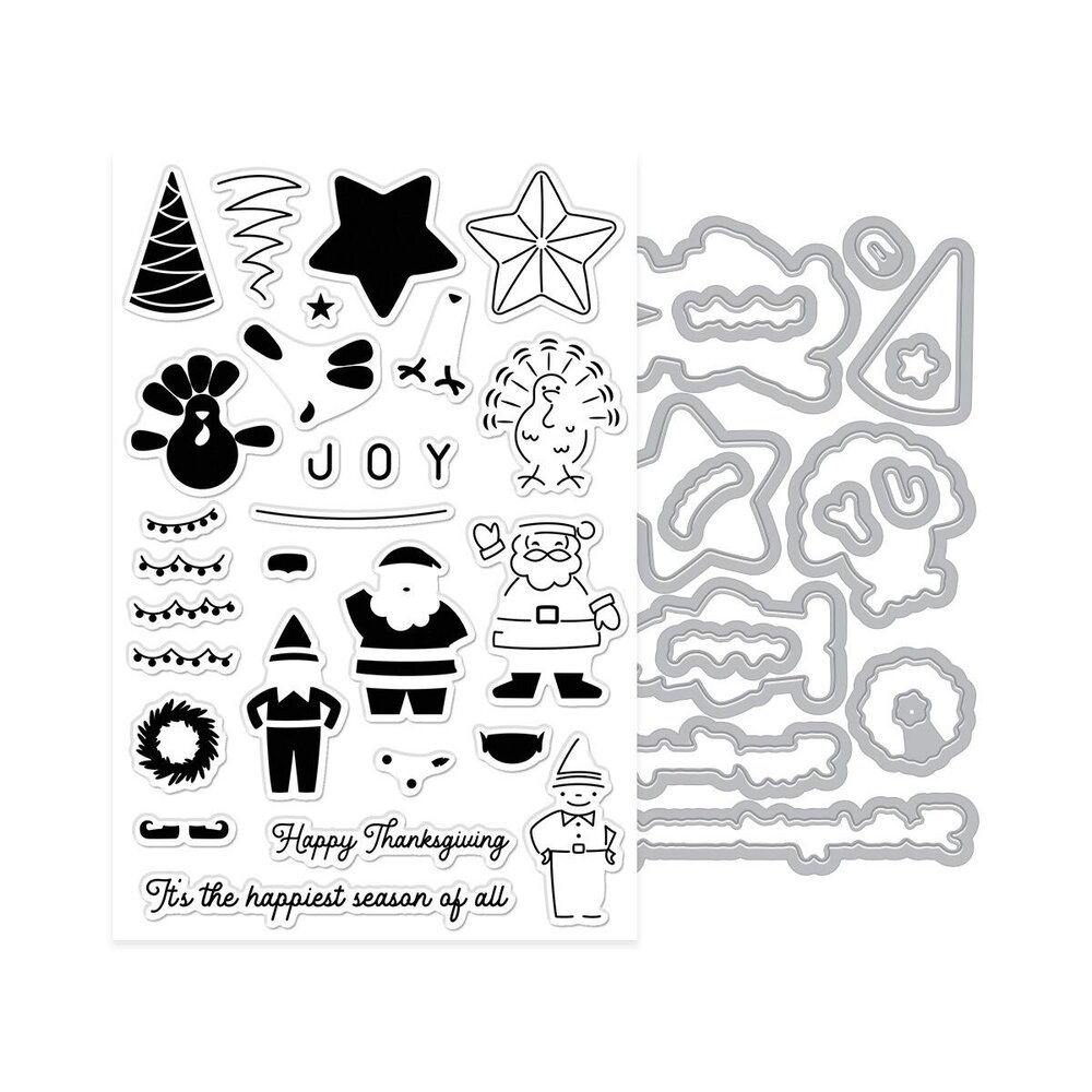 Hero Arts PRE-ORDER Parade Day Stamps & Dies On Parade (DC366) Hero Arts PRE-ORDER Parade Day Stamps & Dies On Parade (DC366)