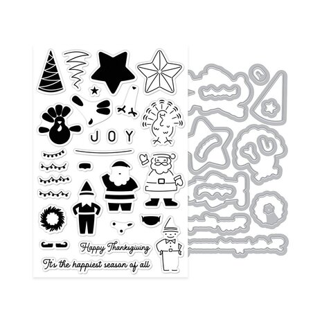 Hero Arts PRE-ORDER Parade Day Stamps & Dies On Parade (DC366) Hero Arts PRE-ORDER Parade Day Stamps & Dies On Parade (DC366)