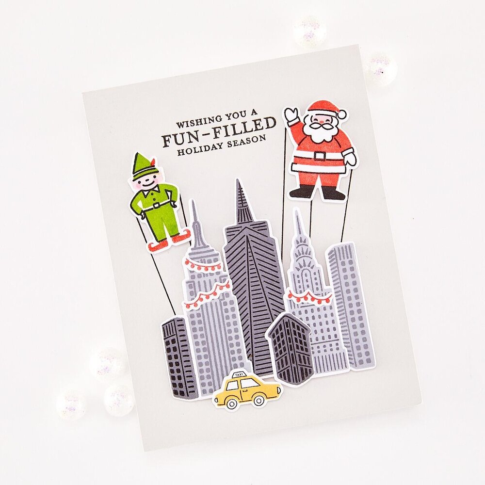 Hero Arts PRE-ORDER Parade Day Stamps & Dies On Parade (DC366) Hero Arts PRE-ORDER Parade Day Stamps & Dies On Parade (DC366)