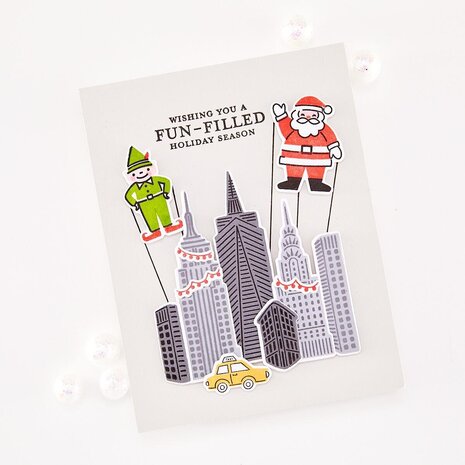 Hero Arts PRE-ORDER Parade Day Stamps & Dies On Parade (DC366) Hero Arts PRE-ORDER Parade Day Stamps & Dies On Parade (DC366)