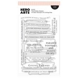 Hero Arts PRE-ORDER Parade Day Stamps & Dies The Holiday Season (DC371)