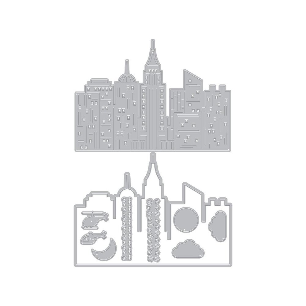 Hero Arts PRE-ORDER Parade Day Die Set City Skyline (DF318) Hero Arts PRE-ORDER Parade Day Die Set City Skyline (DF318)