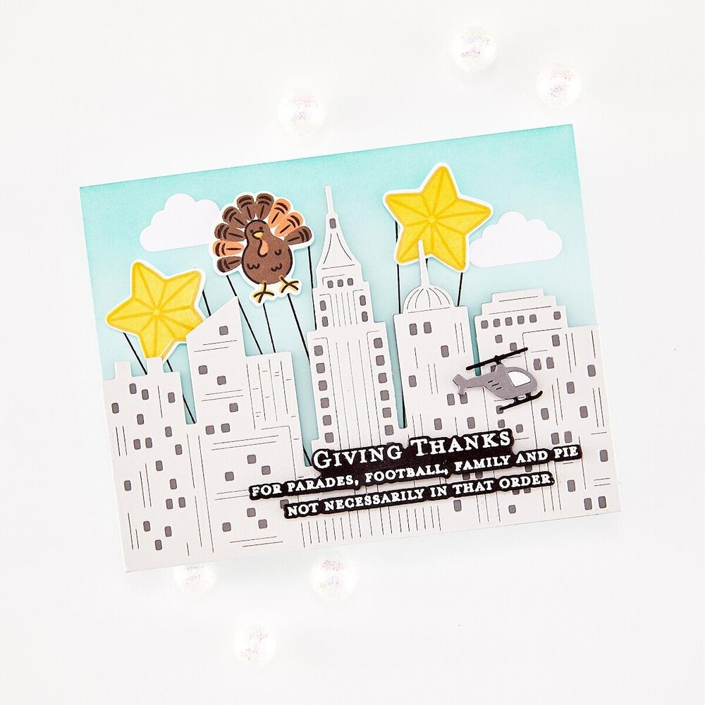 Hero Arts PRE-ORDER Parade Day Die Set City Skyline (DF318) Hero Arts PRE-ORDER Parade Day Die Set City Skyline (DF318)