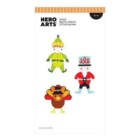 Hero Arts PRE-ORDER Parade Day Die Set Big Fun Add On (DF323) Hero Arts PRE-ORDER Parade Day Die Set Big Fun Add On (DF323)