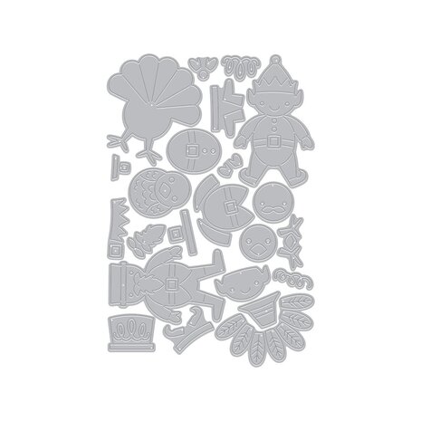 Hero Arts PRE-ORDER Parade Day Die Set Big Fun Add On (DF323) Hero Arts PRE-ORDER Parade Day Die Set Big Fun Add On (DF323)