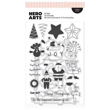 Hero Arts PRE-ORDER Parade Day I Want It All Bundle (WB1226) Hero Arts PRE-ORDER Parade Day I Want It All Bundle (WB1226)