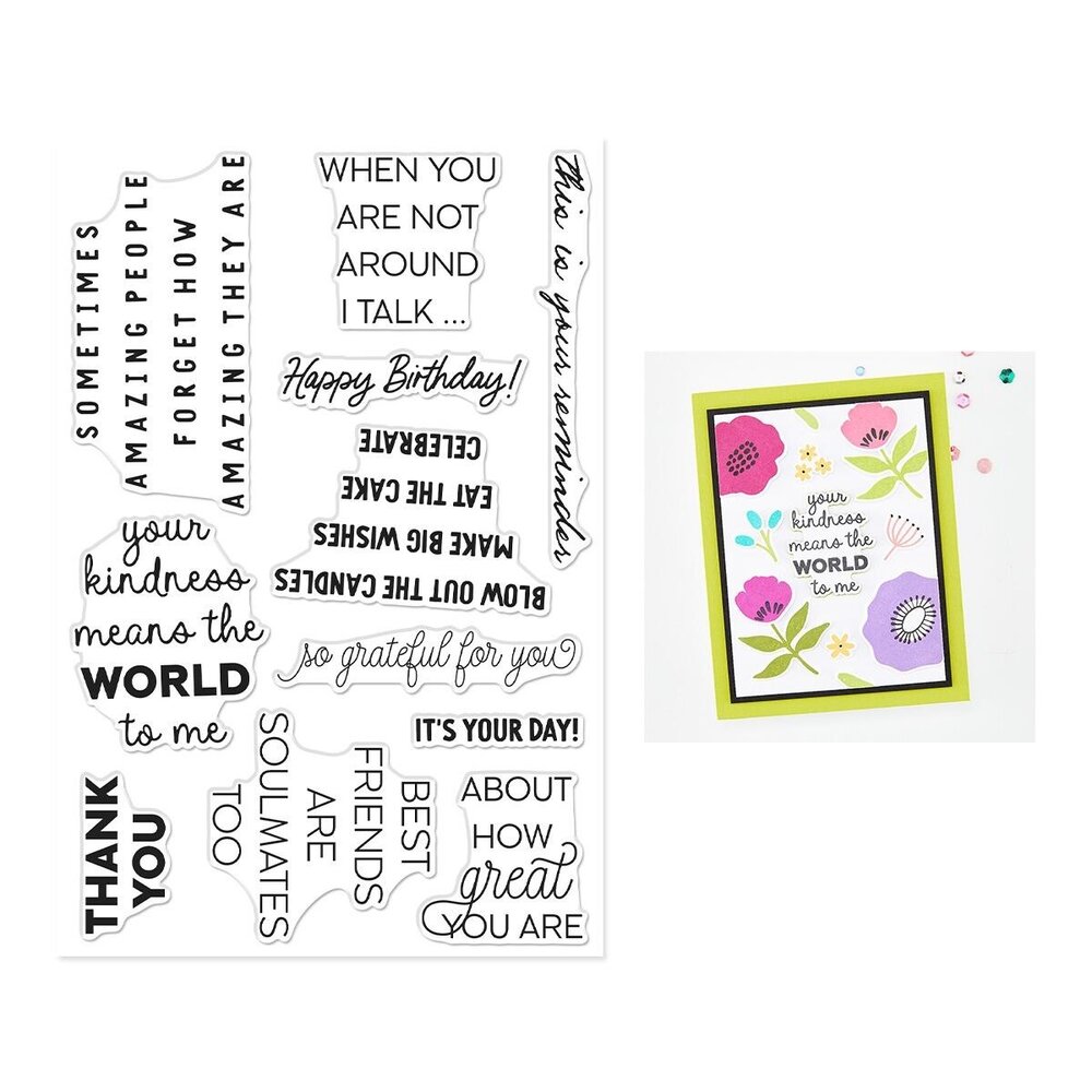 Hero Arts PRE-ORDER Say It With Style Stamp Set Say It Inside & Out (CM883) Hero Arts PRE-ORDER Say It With Style Stamp Set Say It Inside & Out (CM883)