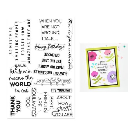 Hero Arts PRE-ORDER Say It With Style Stamp Set Say It Inside & Out (CM883) Hero Arts PRE-ORDER Say It With Style Stamp Set Say It Inside & Out (CM883)