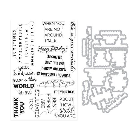 Hero Arts PRE-ORDER Say It With Style Stamps & Dies Say It Inside & Out (DC378) Hero Arts PRE-ORDER Say It With Style Stamps & Dies Say It Inside & Out (DC378)