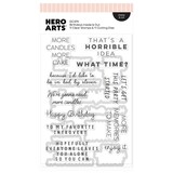 Hero Arts PRE-ORDER Say It With Style Stamps & Dies Birthdays Inside & Out (DC379)