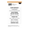 Hero Arts PRE-ORDER Say It With Style Die Sentiment Strips XL (DF335) Hero Arts PRE-ORDER Say It With Style Die Sentiment Strips XL (DF335)