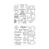 Hero Arts PRE-ORDER Say It With Style Stamp & Die Bundle (WB1219)