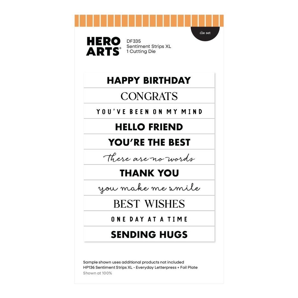 Hero Arts PRE-ORDER Say It With Style Letterpress Foil and Die Bundle (WB1220) Hero Arts PRE-ORDER Say It With Style Letterpress Foil and Die Bundle (WB1220)